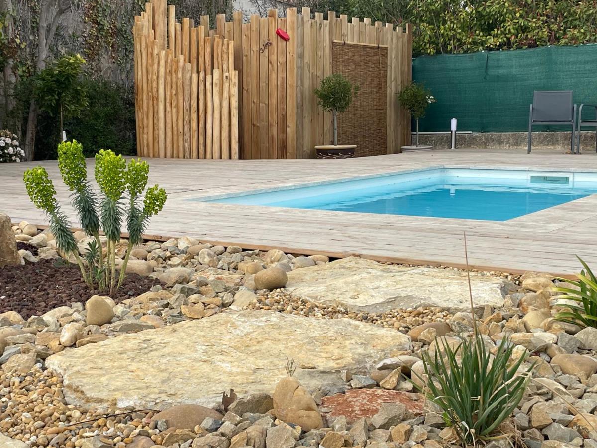 Mas Provencale Jardin Piscine Villa Saint-Cyr-sur-Mer Eksteriør billede