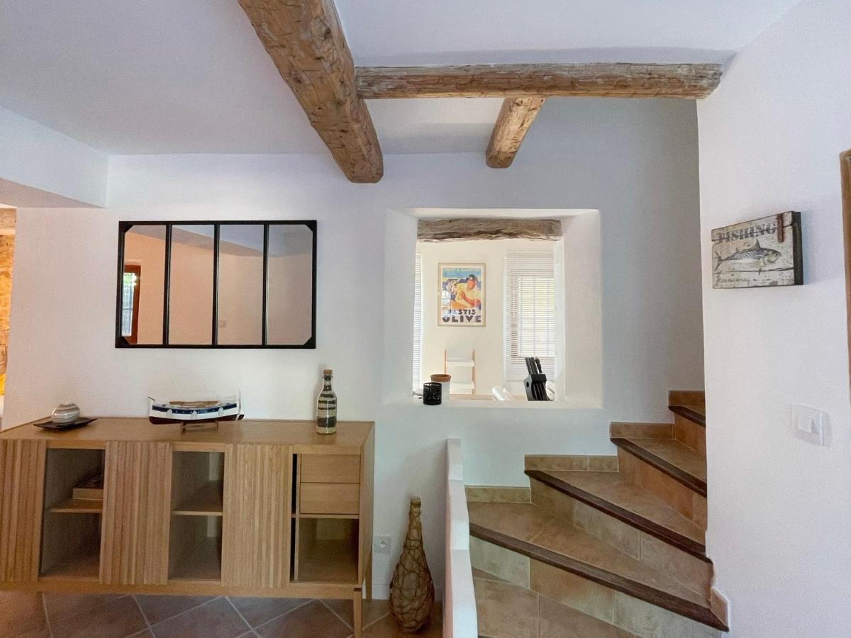 Mas Provencale Jardin Piscine Villa Saint-Cyr-sur-Mer Eksteriør billede