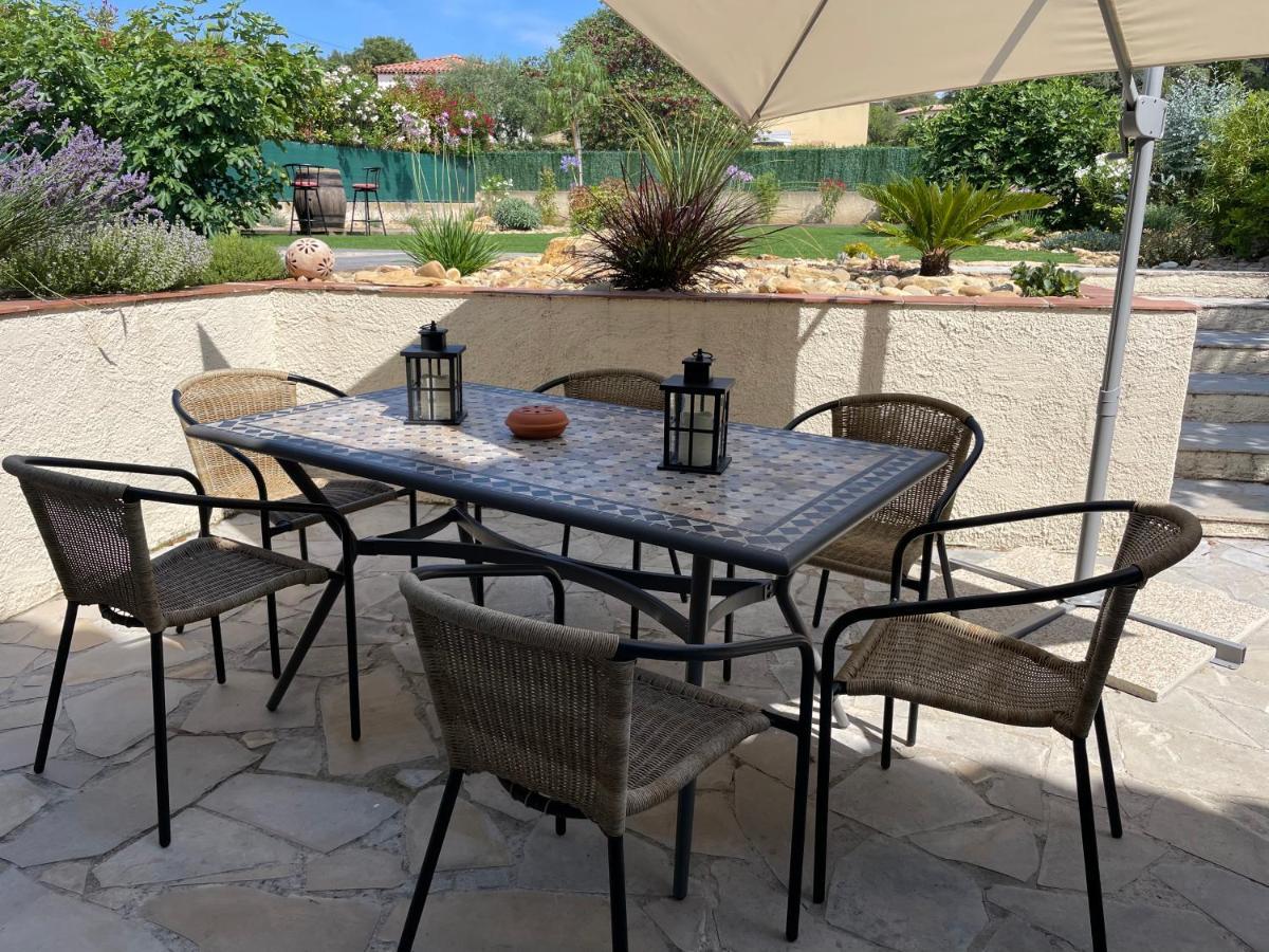Mas Provencale Jardin Piscine Villa Saint-Cyr-sur-Mer Eksteriør billede